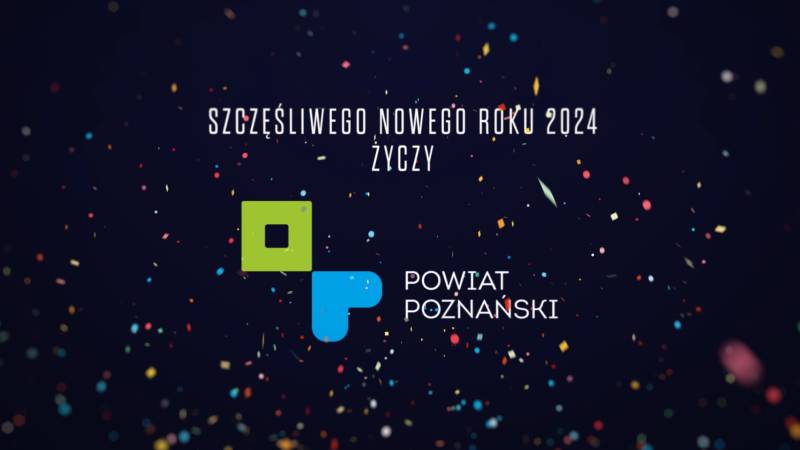 Życzenia noworoczne Powiatu Poznańskiego